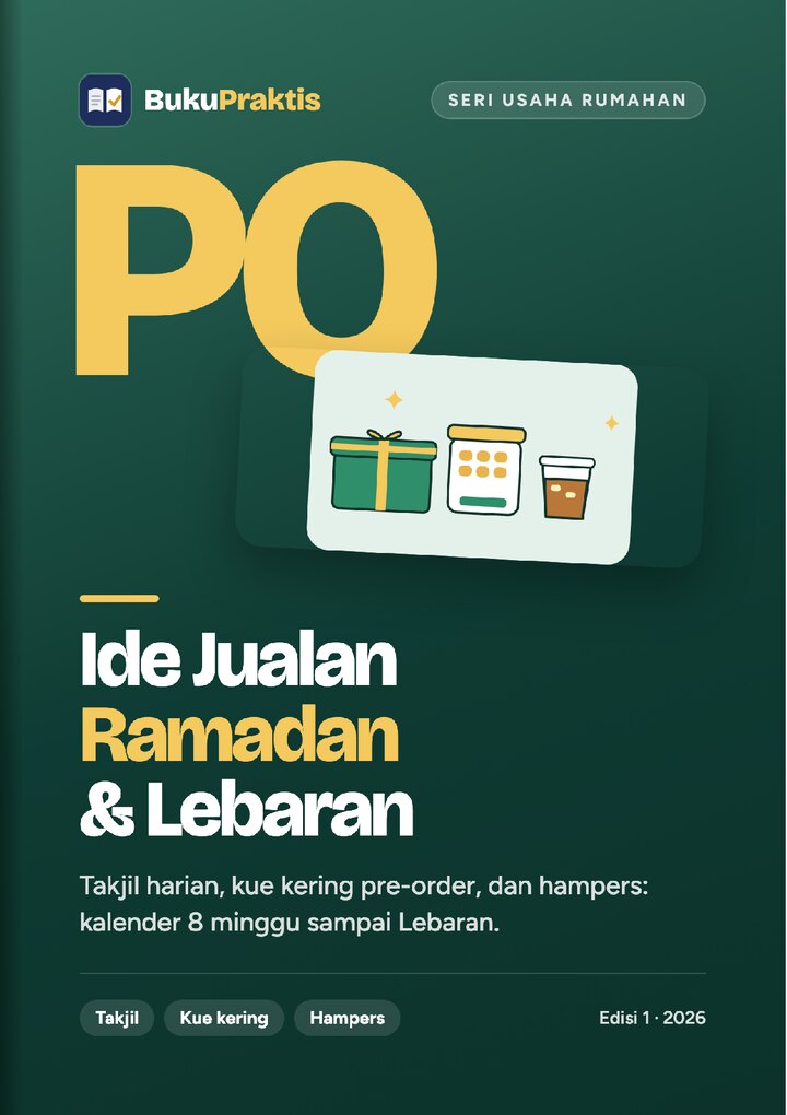 Sampul Ide Jualan Ramadan & Lebaran: Takjil, Kue Kering, Hampers
