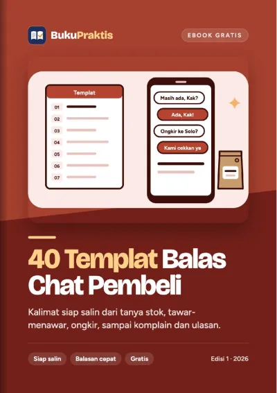 Sampul 40 Templat Balas Chat Pembeli