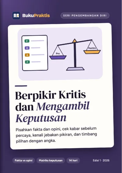 Sampul Berpikir Kritis dan Mengambil Keputusan