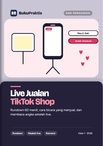 Sampul Live Jualan TikTok Shop