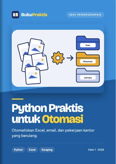 Sampul Python Praktis untuk Otomasi